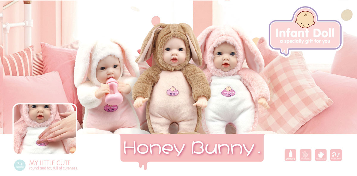 honey bunny plush